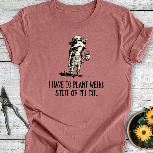 Printify T-Shirt Heather Mauve / S Wierd Stuff T-Shirt