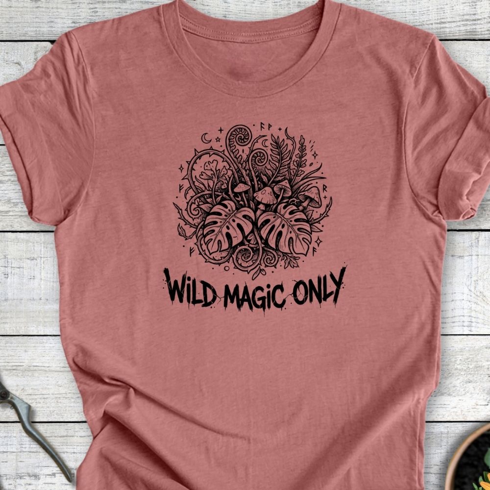Printify T-Shirt Heather Mauve / S Wild Magic T-Shirt