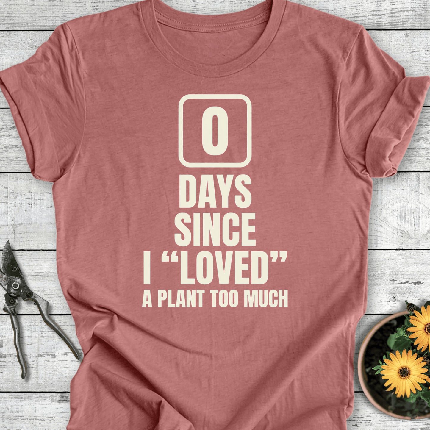 Printify T-Shirt Heather Mauve / S Zero Days T-Shirt