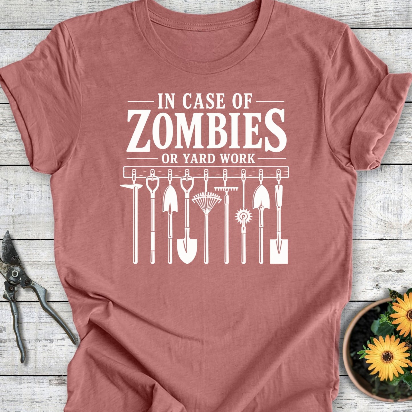 Printify T-Shirt Heather Mauve / S Zombies T-Shirt