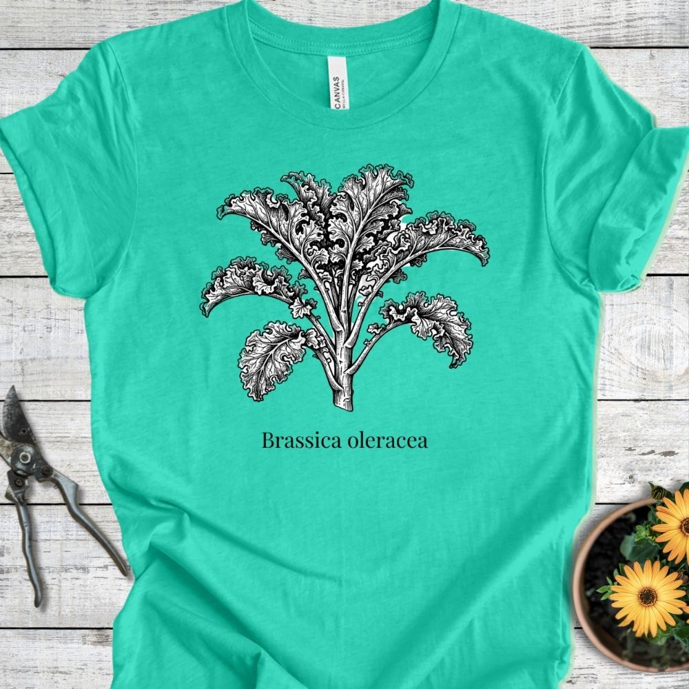 Printify T-Shirt Heather Sea Green / S Brassica Oleracea T-Shirt