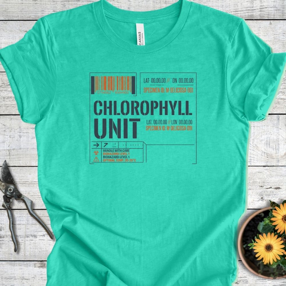 Printify T-Shirt Heather Sea Green / S Chlorophyll Unit T-Shirt