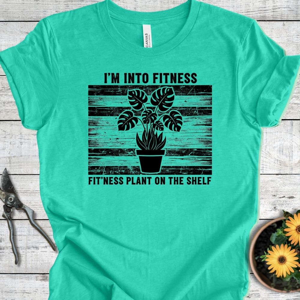 Printify T-Shirt Heather Sea Green / S I'm Into Fitness T-Shirt
