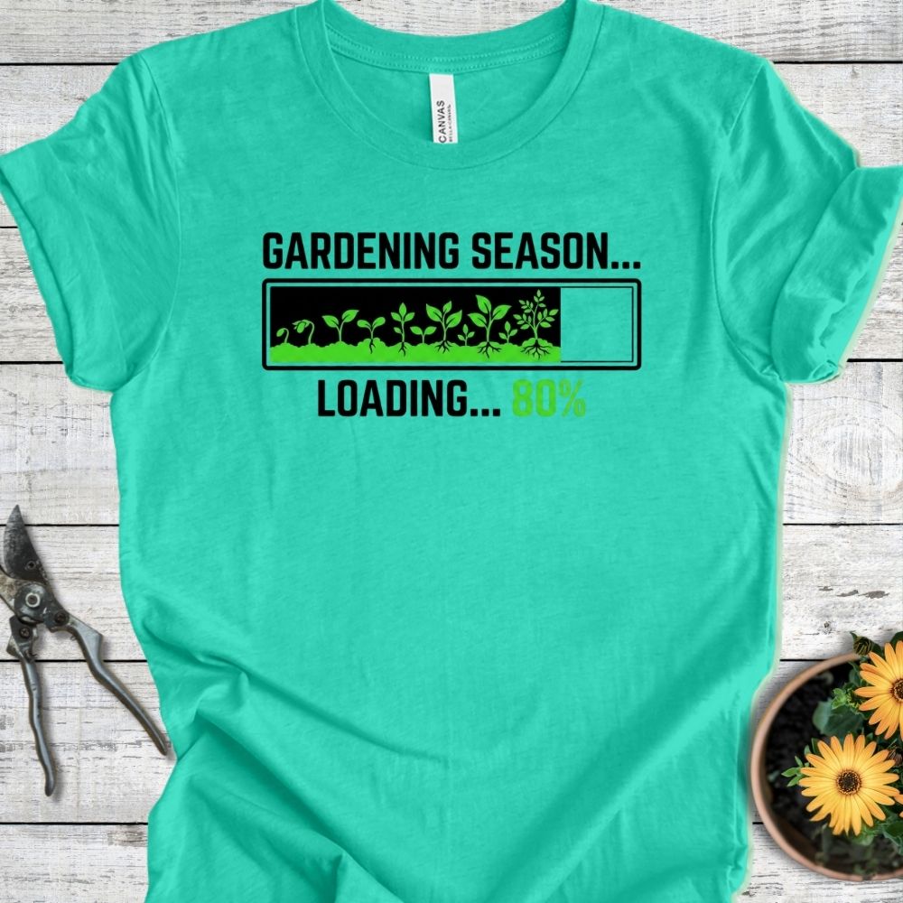 Printify T-Shirt Heather Sea Green / S Loading Season T-Shirt