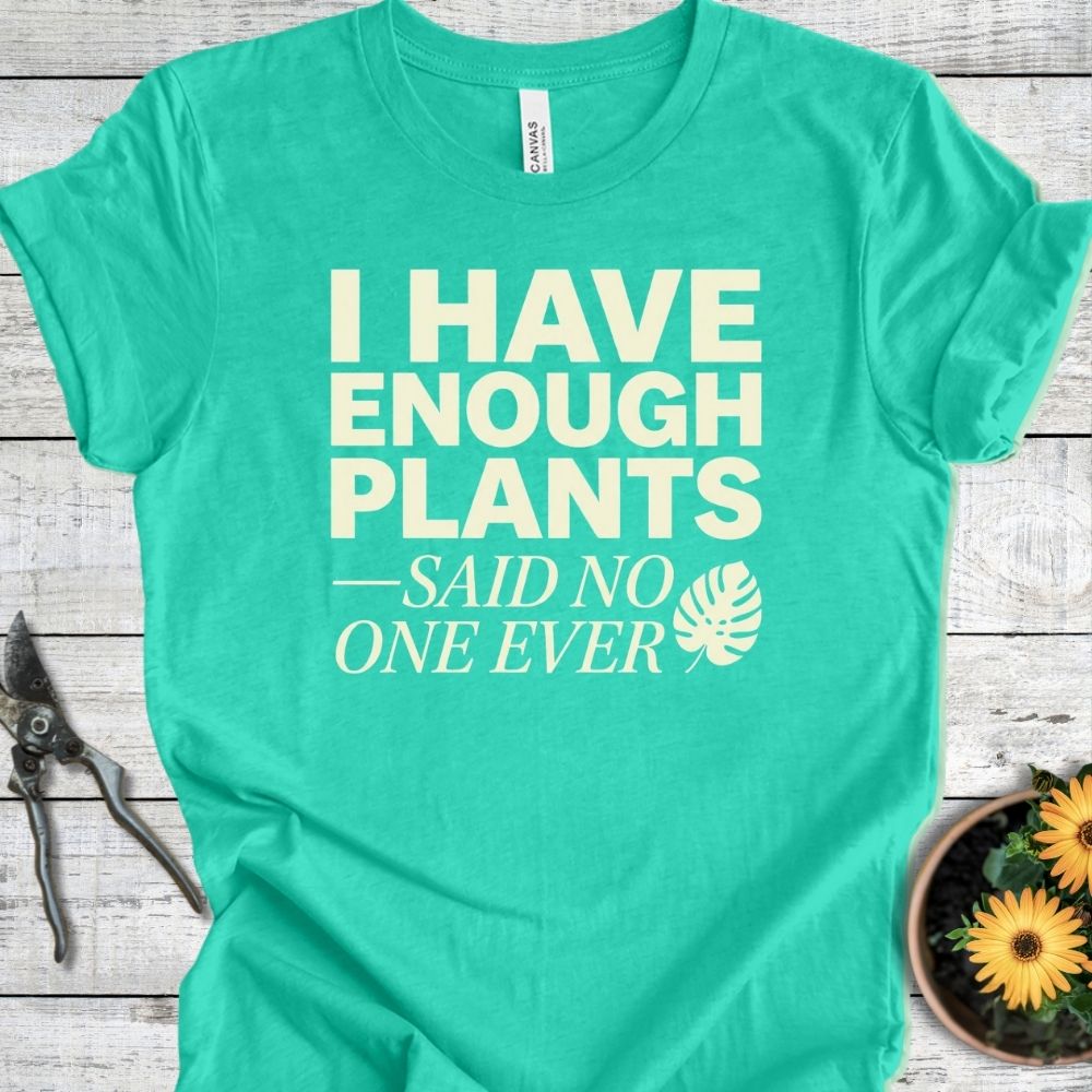 Printify T-Shirt Heather Sea Green / S Said No One T-Shirt