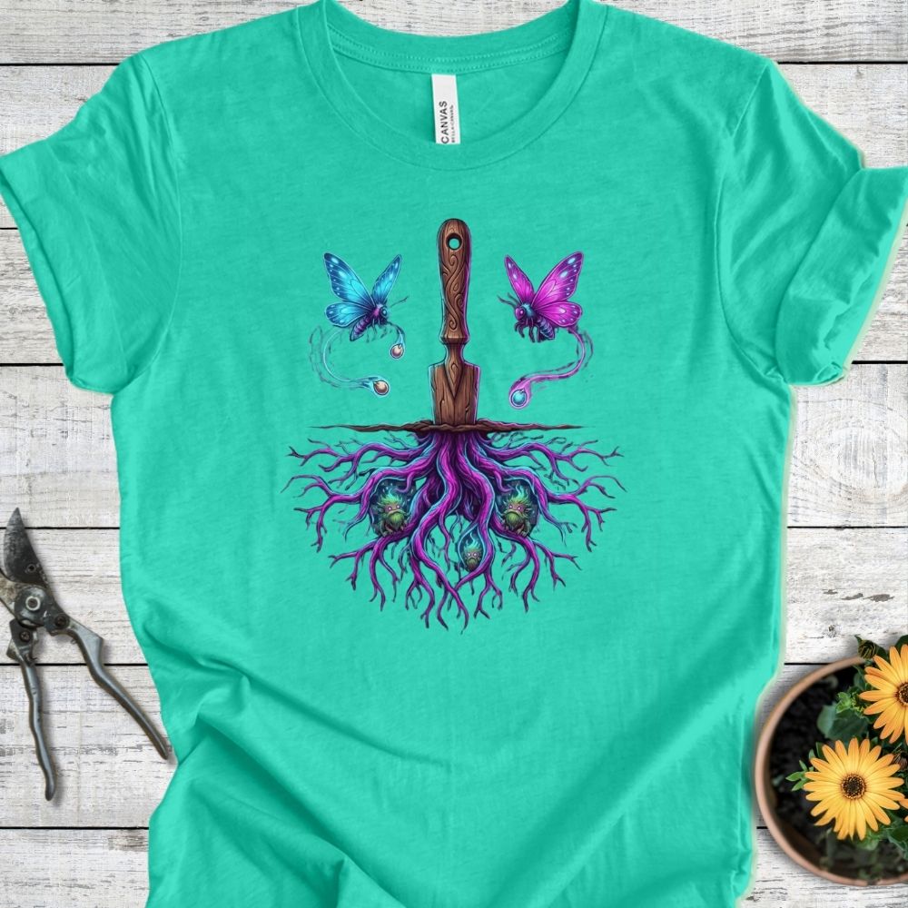 Printify T-Shirt Heather Sea Green / S Seed Lighters T-Shirt