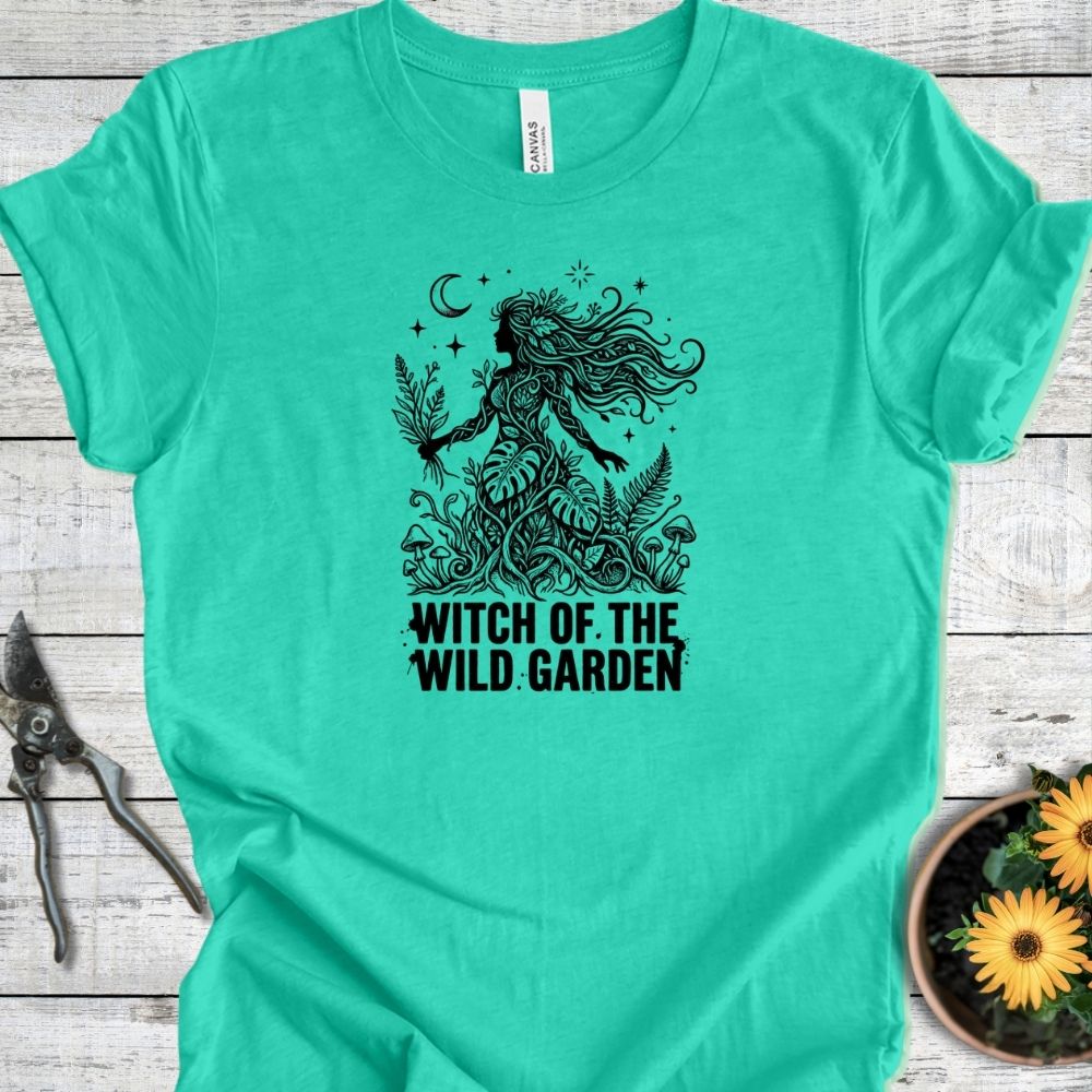 Printify T-Shirt Heather Sea Green / S Witch of the Wild T-Shirt