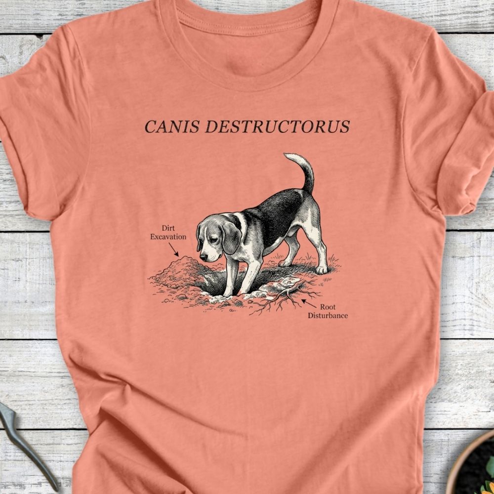 Printify T-Shirt Heather Sunset / S Destructorus T-Shirt