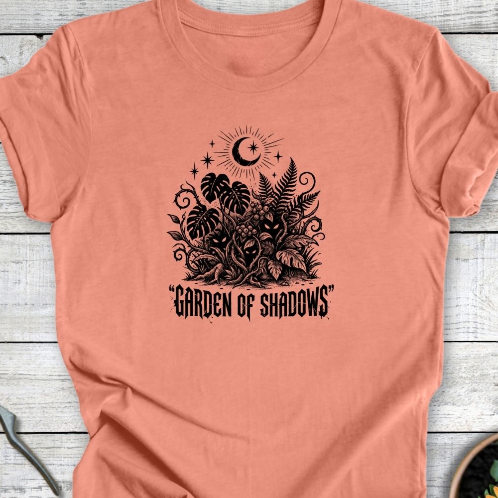 Printify T-Shirt Heather Sunset / S Garden of Shadows T-Shirt