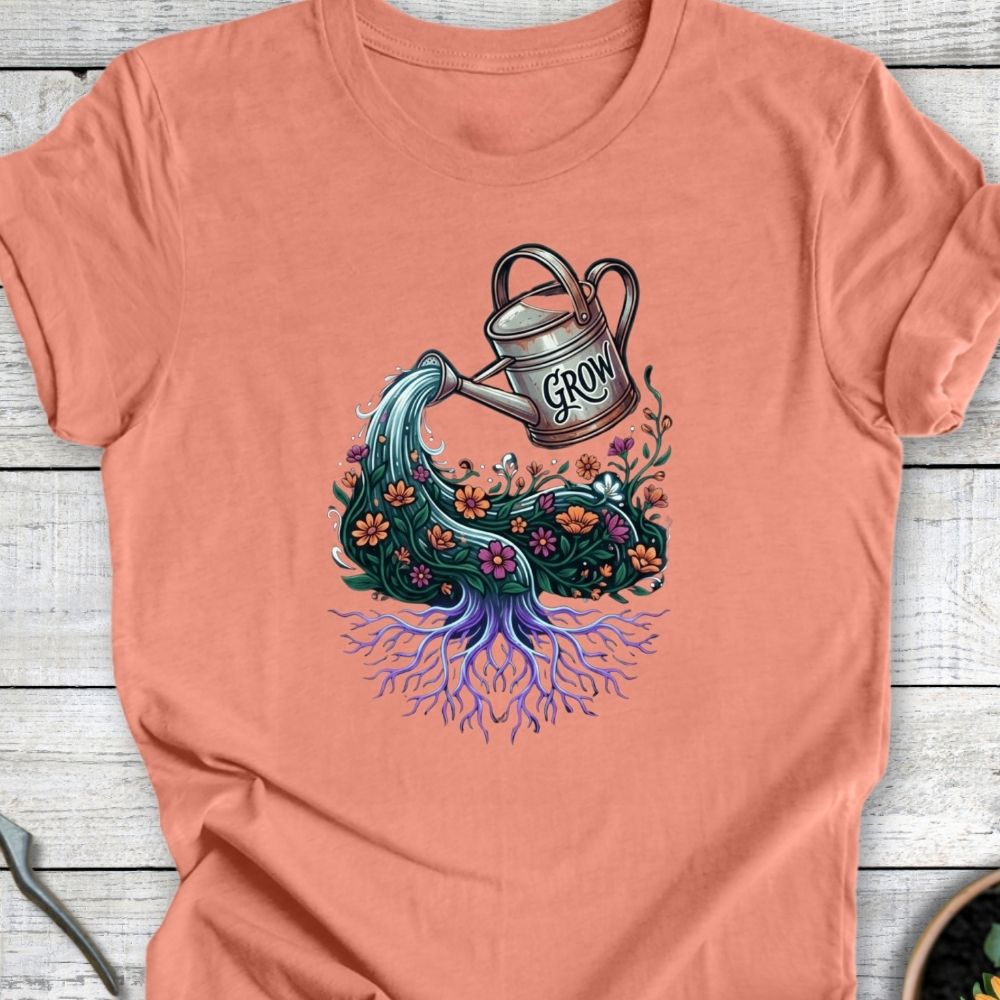 Printify T-Shirt Heather Sunset / S Growth Symbolism T-Shirt