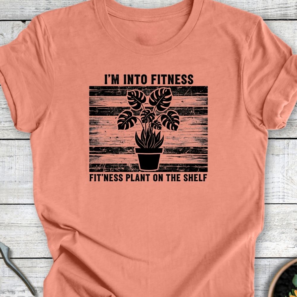 Printify T-Shirt Heather Sunset / S I'm Into Fitness T-Shirt