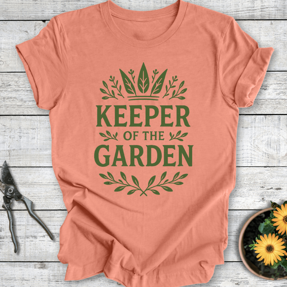 Printify T-Shirt Heather Sunset / S Keeper of the Garden