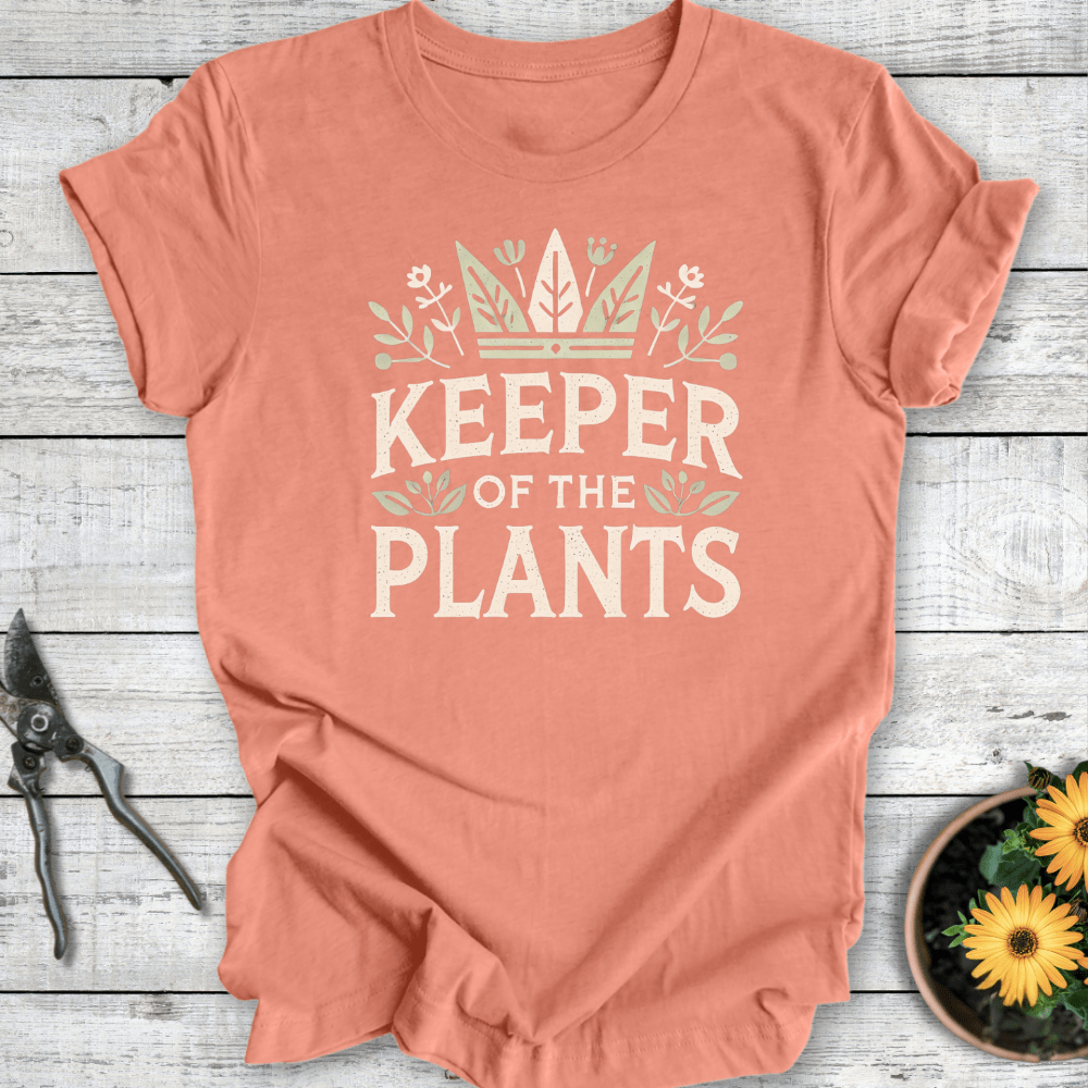 Printify T-Shirt Heather Sunset / S Keeper of the Plants