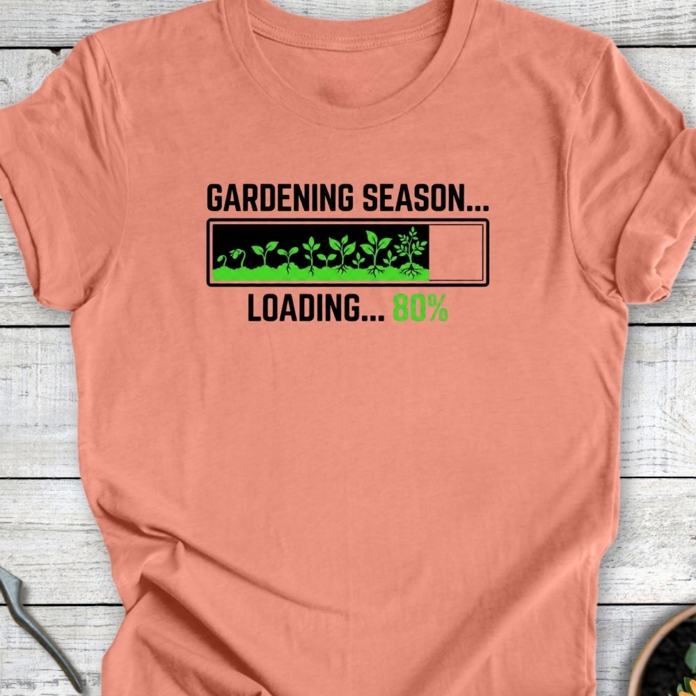 Printify T-Shirt Heather Sunset / S Loading Season T-Shirt