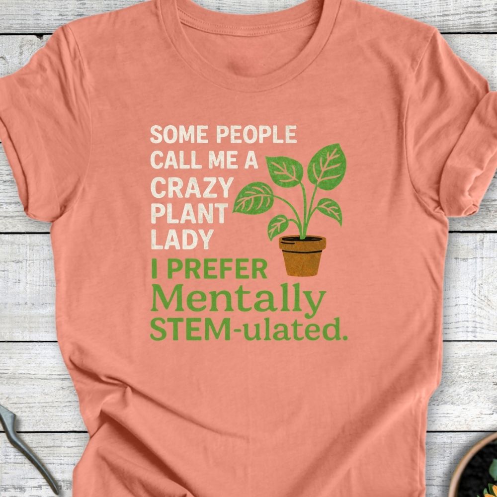 Printify T-Shirt Heather Sunset / S Mentally STEM-ulated T-Shirt