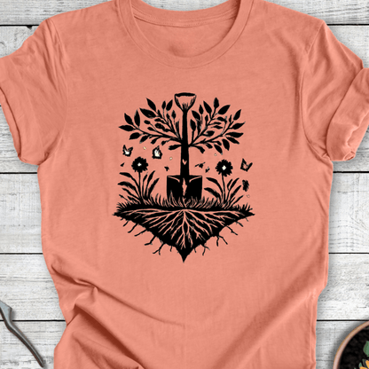 Printify T-Shirt Heather Sunset / S Rooted in Growth