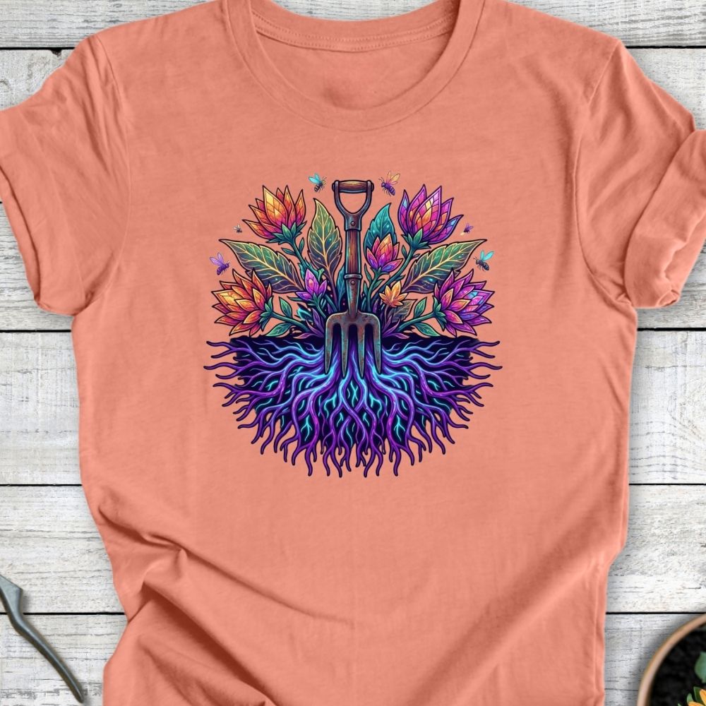 Printify T-Shirt Heather Sunset / S The Root Nexus T-Shirt