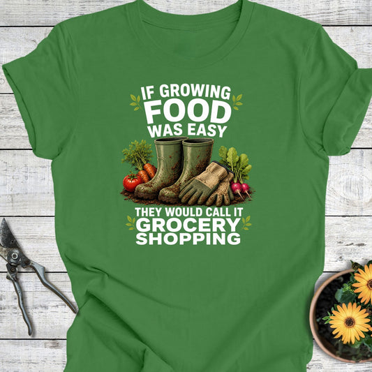 Printify T-Shirt Leaf / S Grocery Shopping T-Shirt