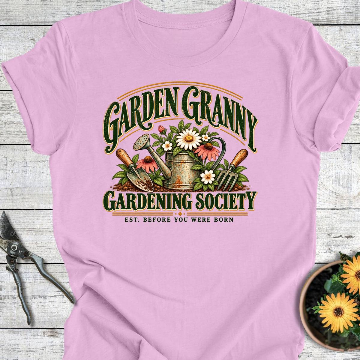 Printify T-Shirt Lilac / S Granny Society T-Shirt