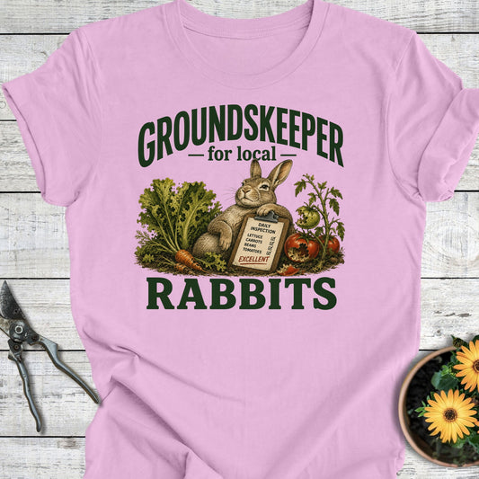 Printify T-Shirt Lilac / S Groundskeeper T-Shirt