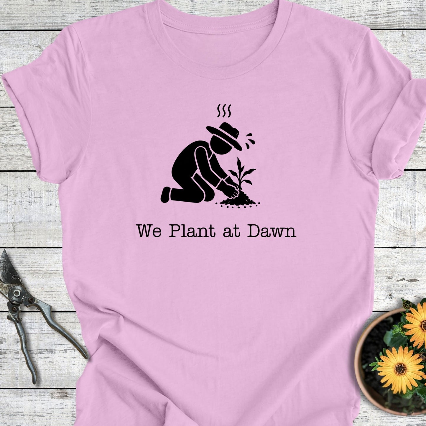 Printify T-Shirt Lilac / S Plant at Dawn IV T-Shirt