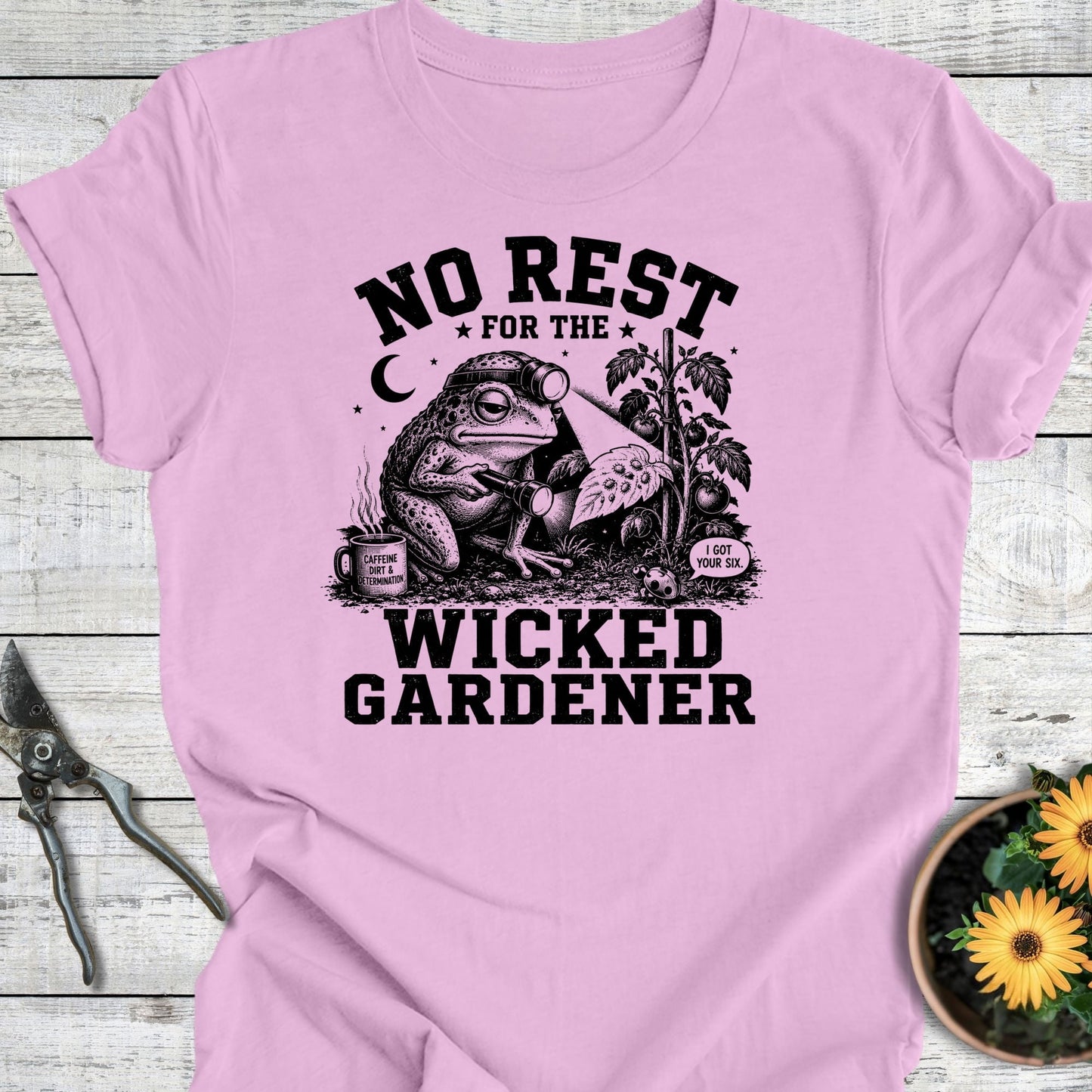 Printify T-Shirt Lilac / S Wicked Gardener T-Shirt