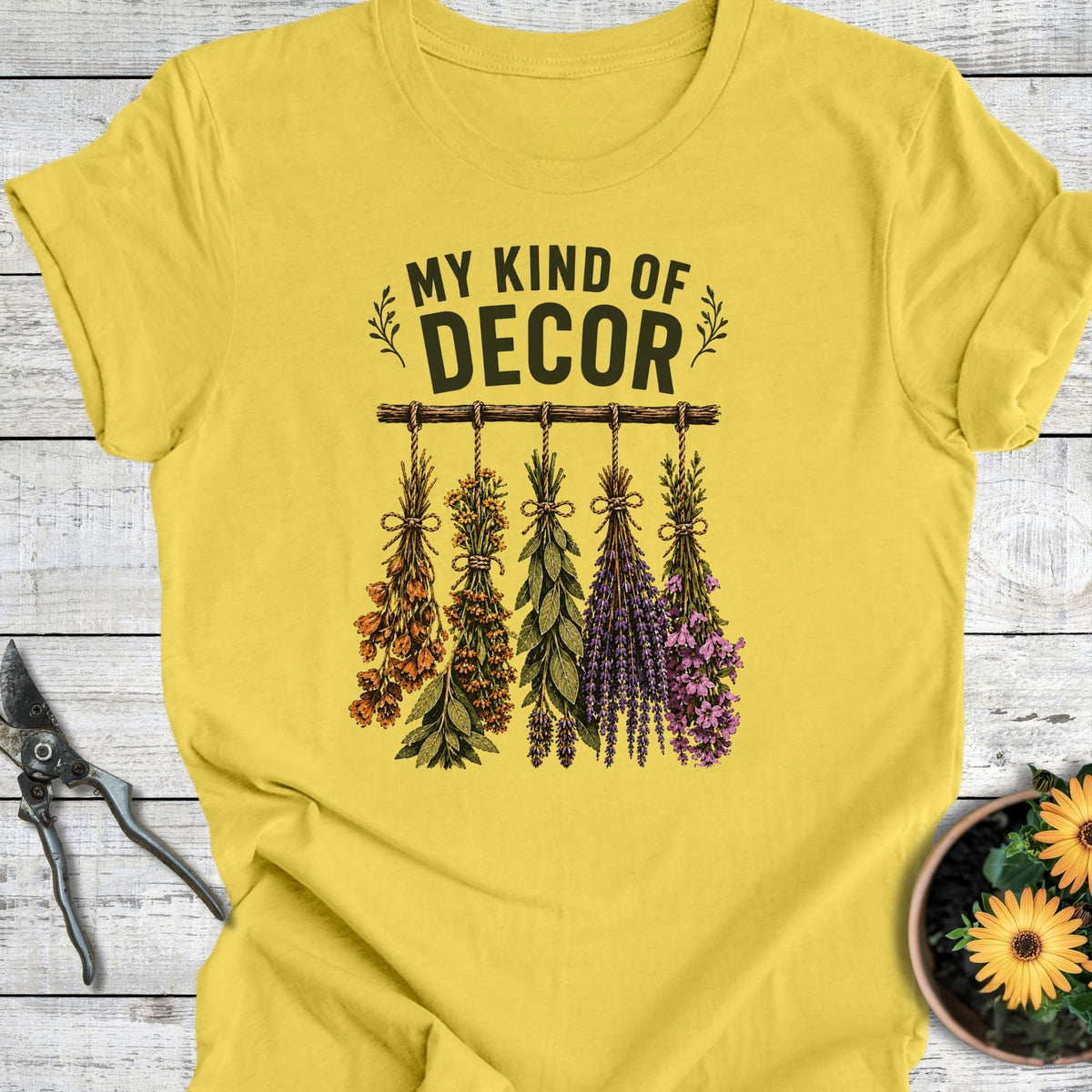 Printify T-Shirt Maize Yellow / S My Decor T-Shirt