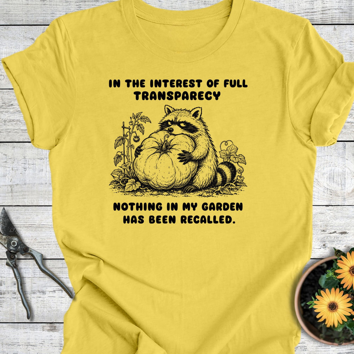 Printify T-Shirt Maize Yellow / S Recalled T-Shirt