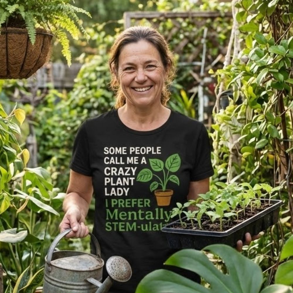 Printify T-Shirt Mentally STEM-ulated T-Shirt