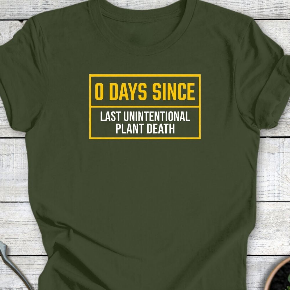 Printify T-Shirt Military Green / S 0 Days T-Shirt
