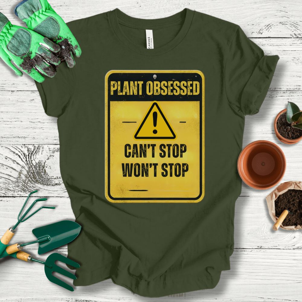 Printify T-Shirt Military Green / S Can't Stop Won't Stop