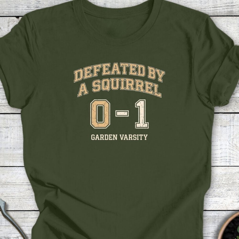 Printify T-Shirt Military Green / S Defeated T-Shirt