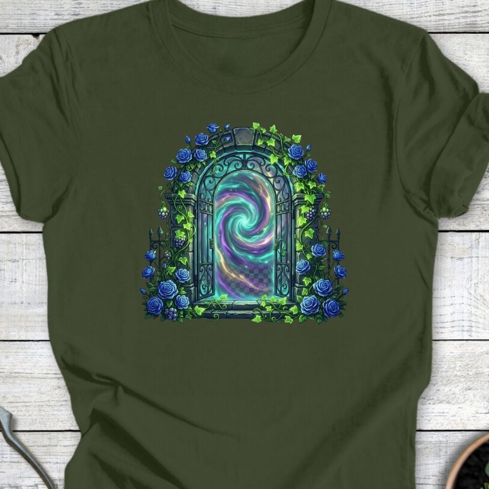 Printify T-Shirt Military Green / S Gateway Arch T-Shirt