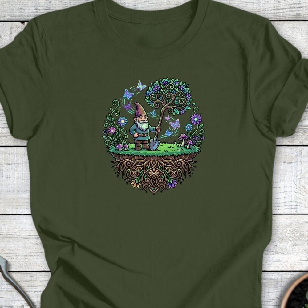 Printify T-Shirt Military Green / S Guardian of the Grove T-Shirt