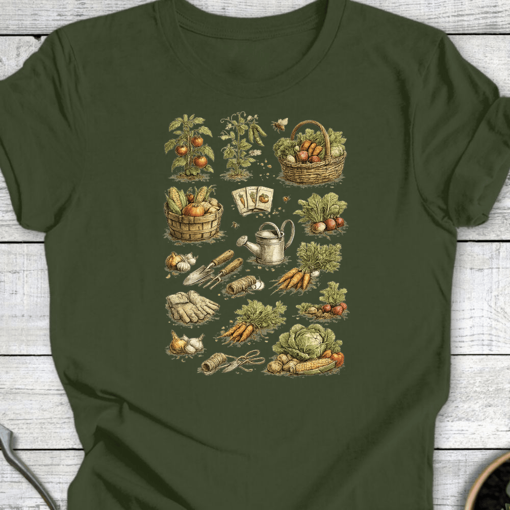 Printify T-Shirt Military Green / S Harvest & Habit T-Shirt