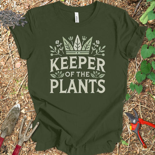 Printify T-Shirt Military Green / S Keeper of the Plants