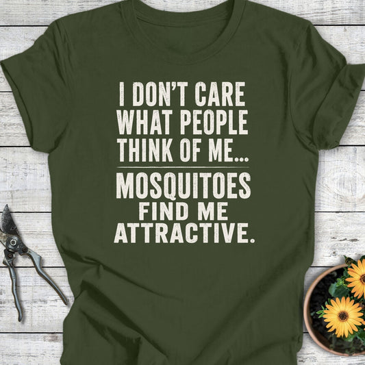 Printify T-Shirt Military Green / S Mosquitoes Like Me T-Shirt