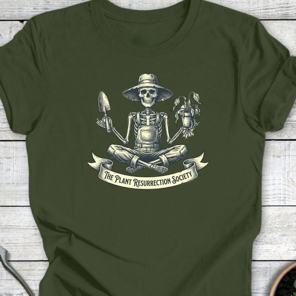 Printify T-Shirt Military Green / S Resurrection T-Shirt