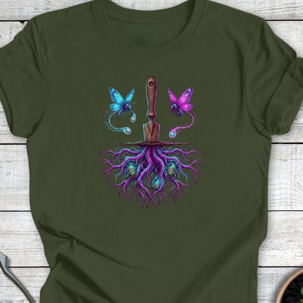 Printify T-Shirt Military Green / S Seed Lighters T-Shirt