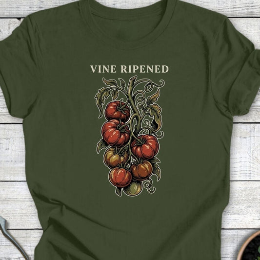 Printify T-Shirt Military Green / S Vine Ripened II T-Shirt