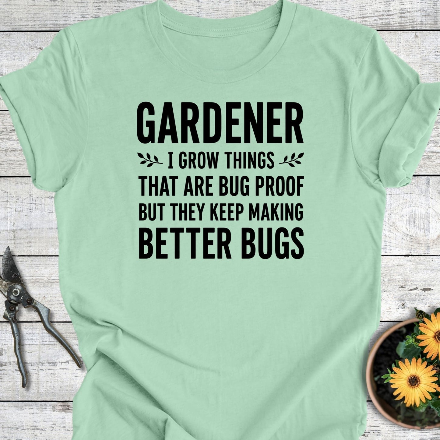 Printify T-Shirt Mint / S Better Bugs T-Shirt