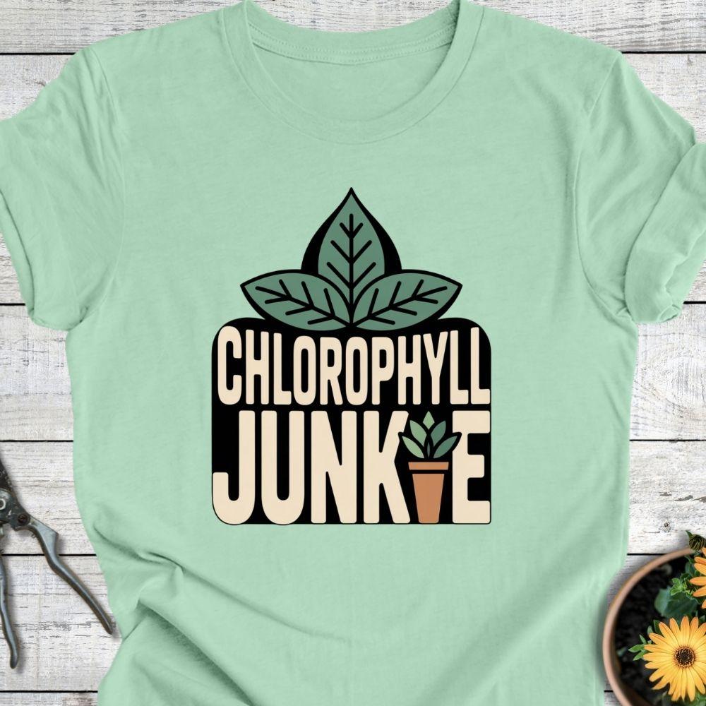 Printify T-Shirt Mint / S Chlophyll Junkie