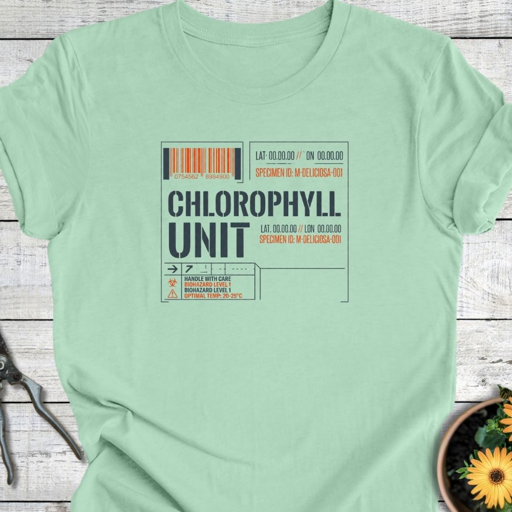Printify T-Shirt Mint / S Chlorophyll Unit T-Shirt