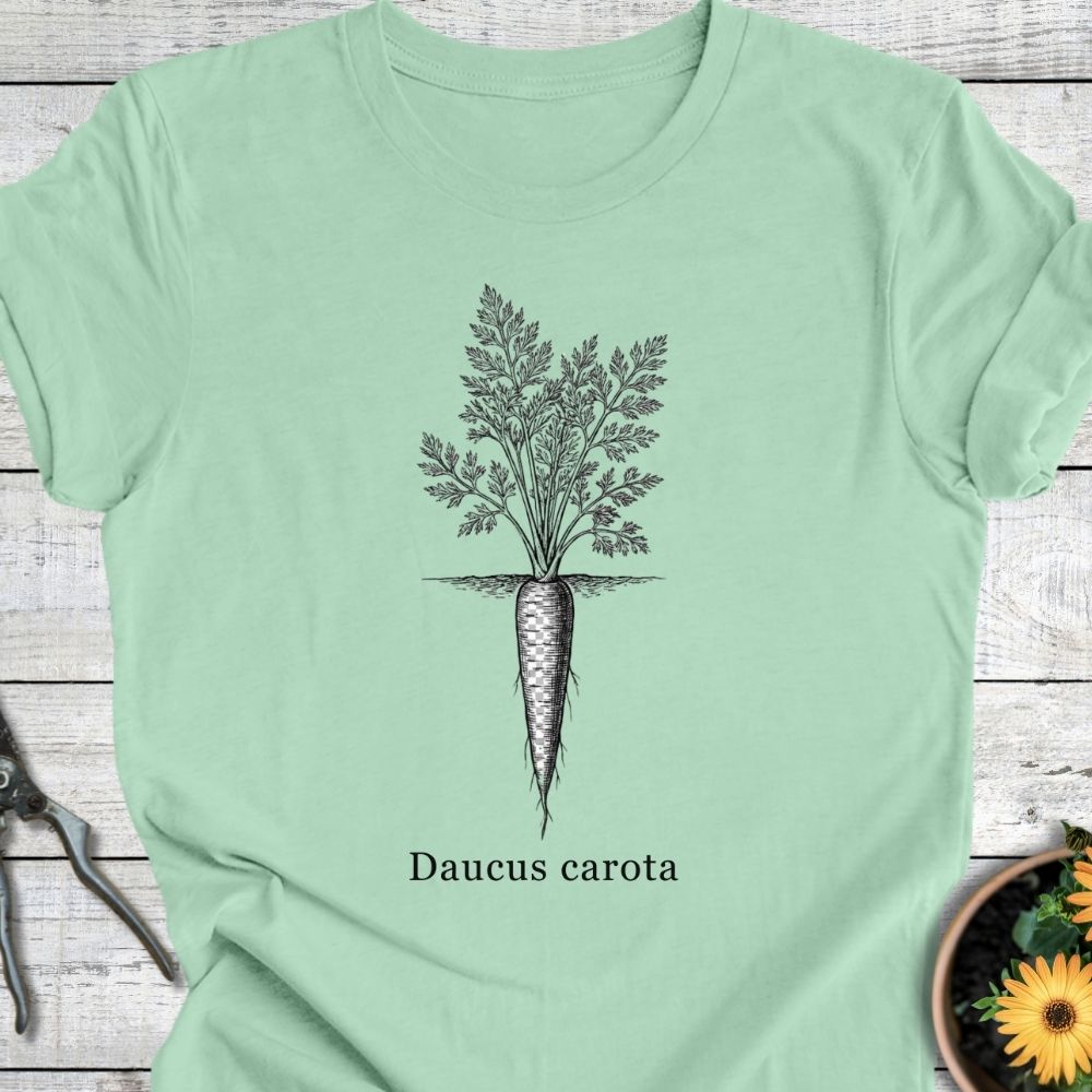 Printify T-Shirt Mint / S Daucus Carota T-Shirt