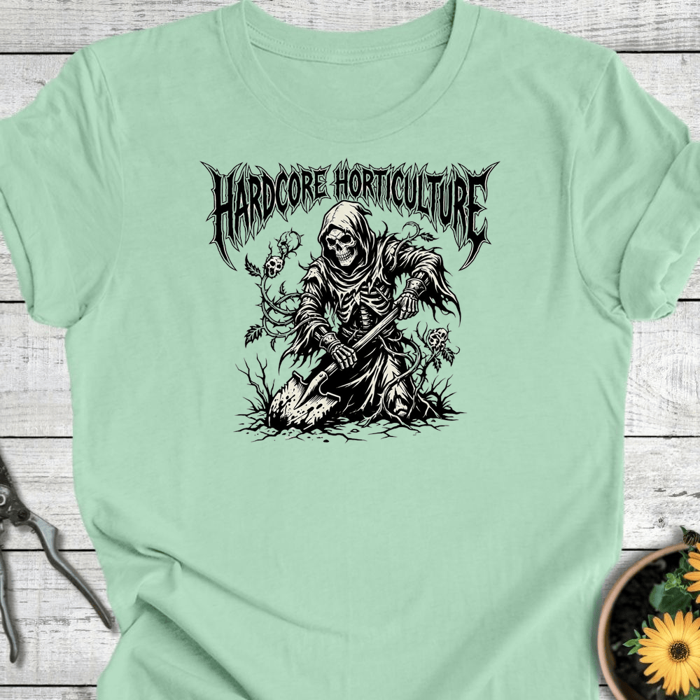 Printify T-Shirt Mint / S Hardcore Horticulture T-Shirt