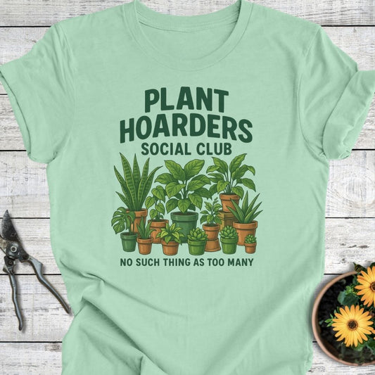 Printify T-Shirt Mint / S Plant Hoarders