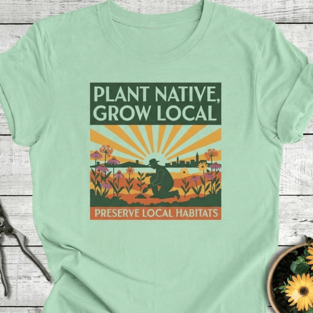 Printify T-Shirt Mint / S Plant Native T-Shirt