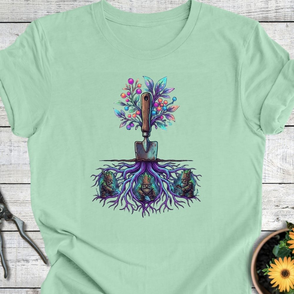 Printify T-Shirt Mint / S Root Gnomes T-Shirt