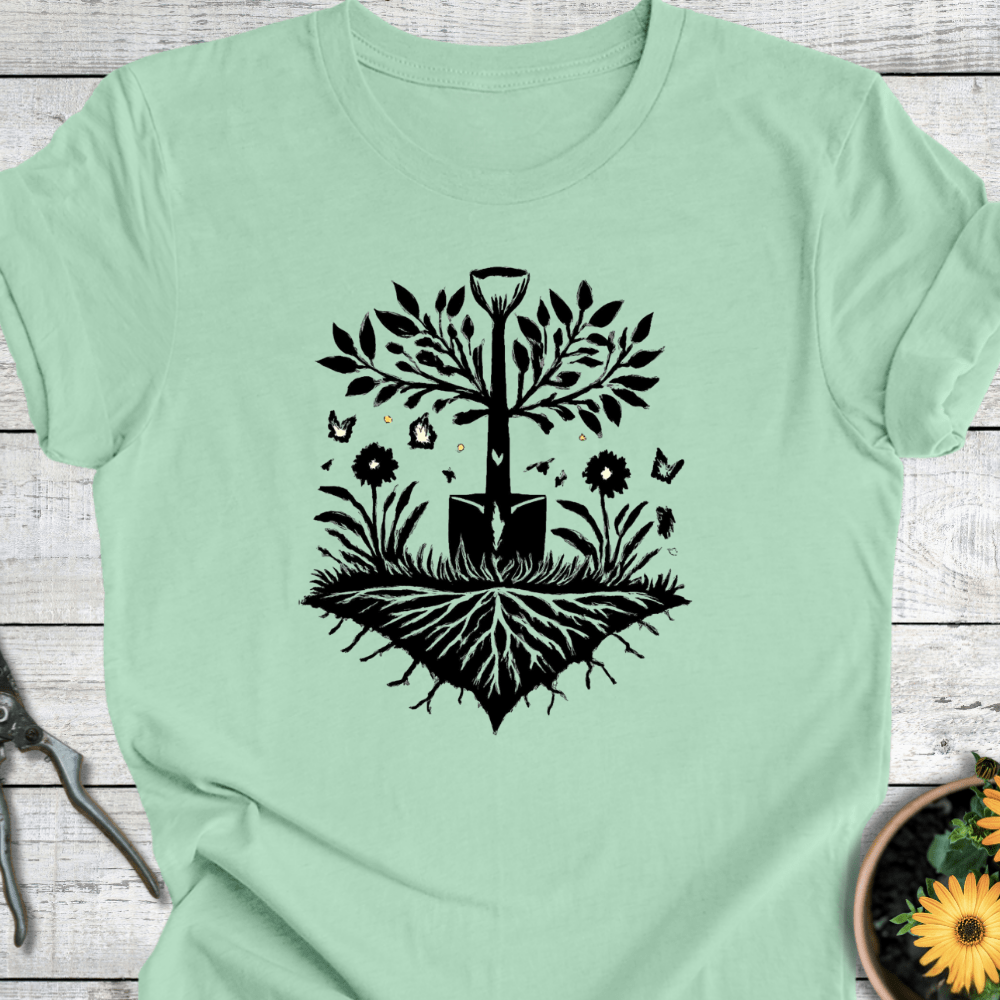 Printify T-Shirt Mint / S Rooted in Growth