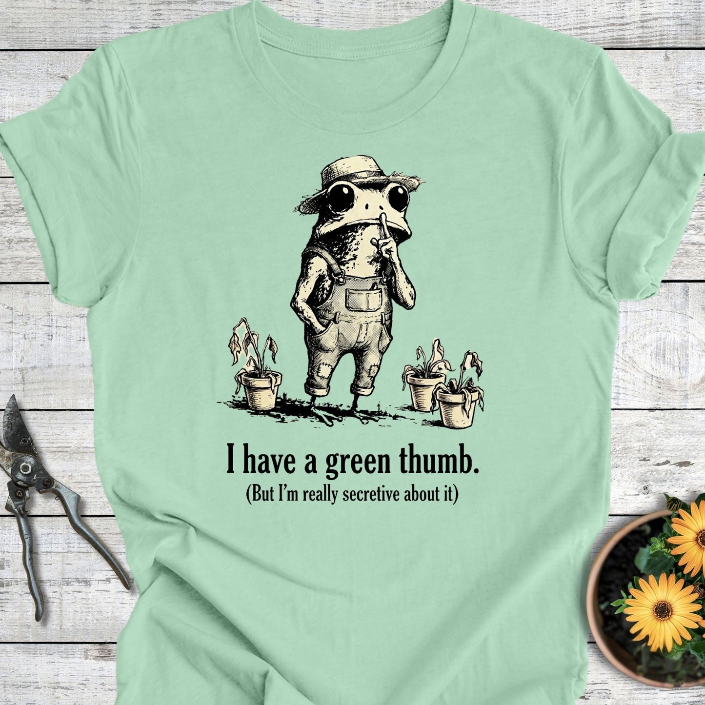 Printify T-Shirt Mint / S Secretive T-Shirt